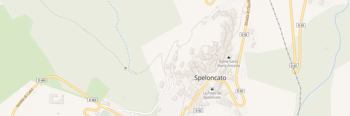 Plan du 311 Qua E Calanche à Speloncato