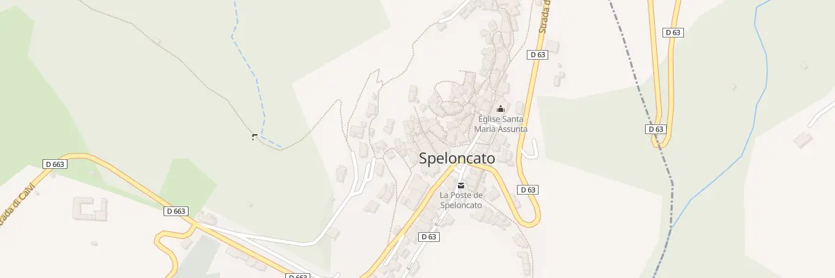 Plan du 406 Rue E Calanche à Speloncato