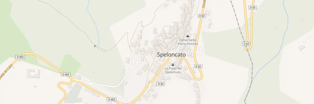 Plan du 402 Qua E Calanche à Speloncato