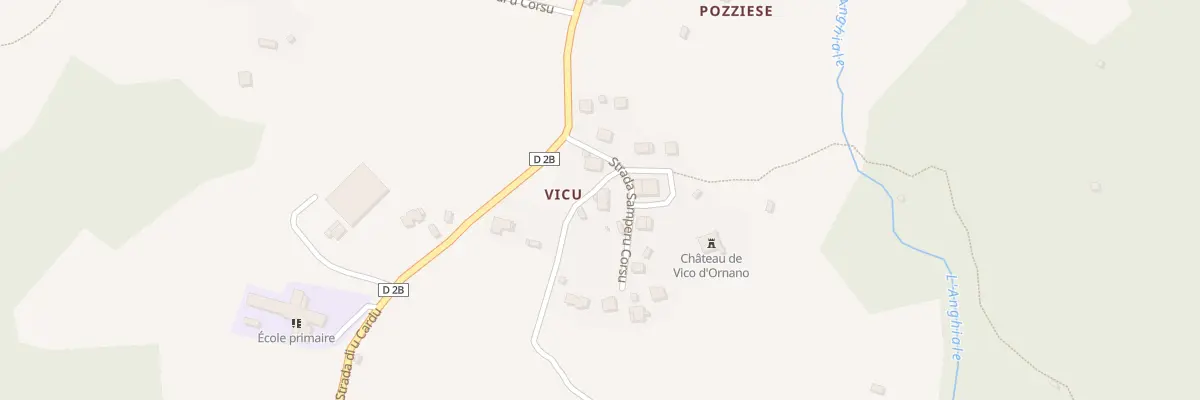 Plan du 5168 Vico à Santa-Maria-Siché