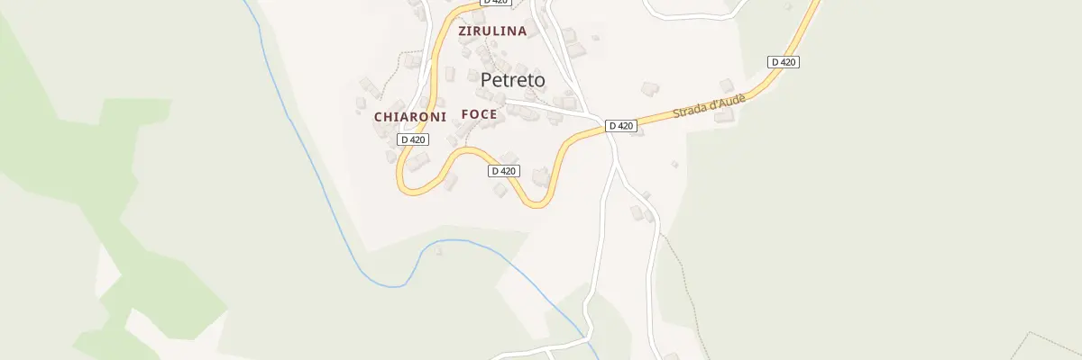 Plan du 5324 Foce à Petreto-Bicchisano