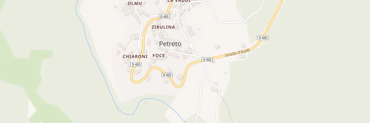 Plan du 5106 Foce à Petreto-Bicchisano