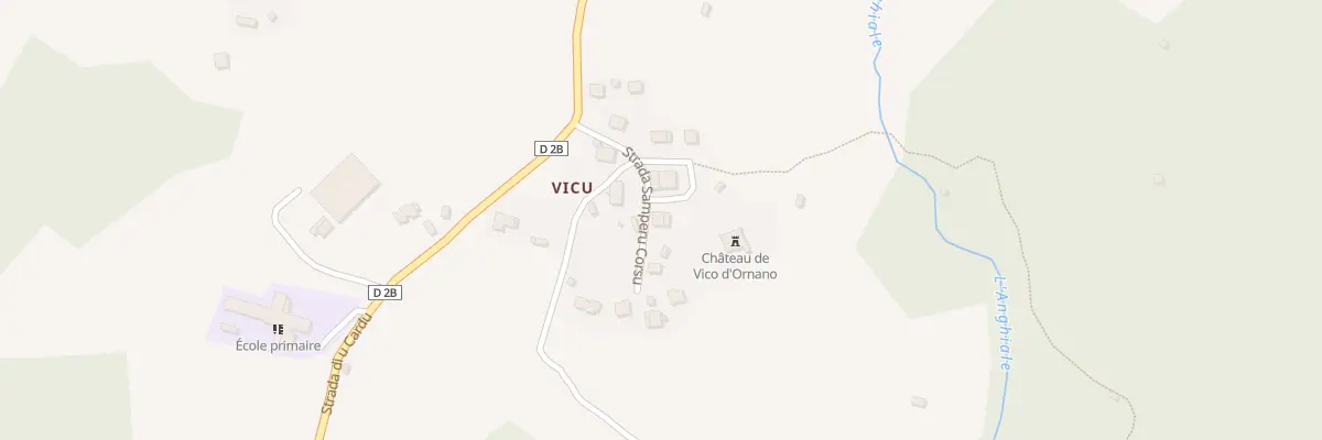 Plan du 5165 Vico à Santa-Maria-Siché