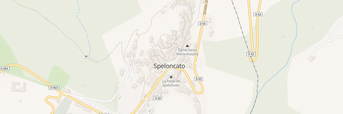 Plan du 9 Pl A Piazza à Speloncato