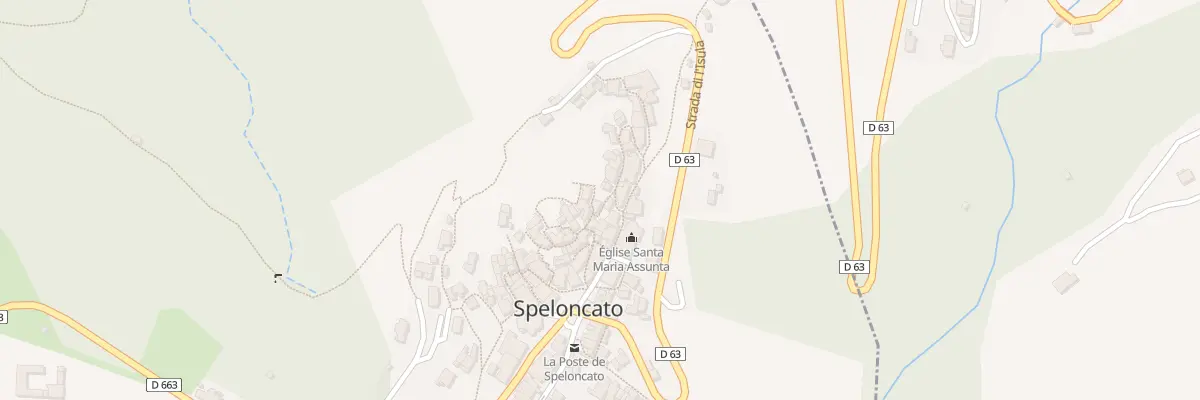 Plan du 5025 Speloncato à Speloncato