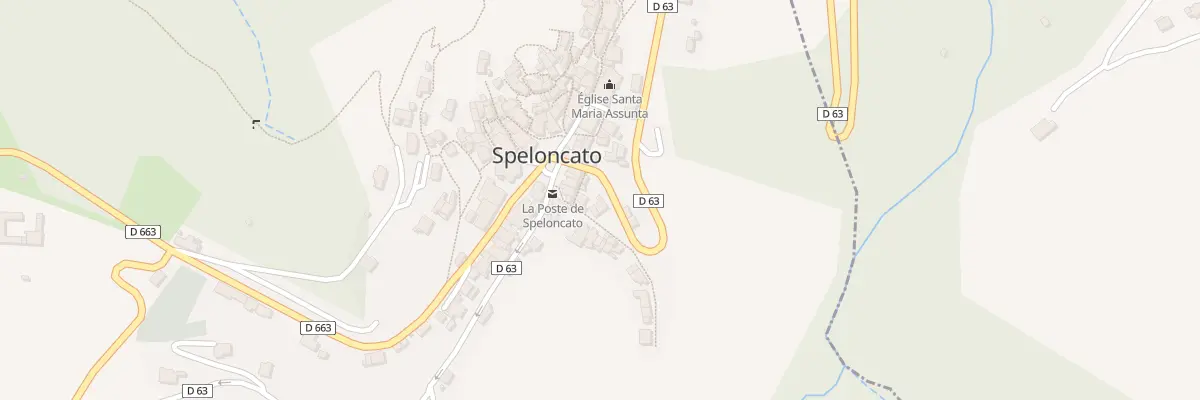 Plan du 6 Rte U Strado Di Lisula à Speloncato