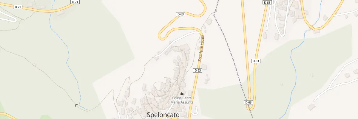 Plan du 14 Rue A Pighjola Suprana à Speloncato