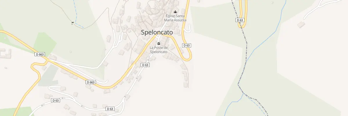Plan du 5135 Speloncato à Speloncato