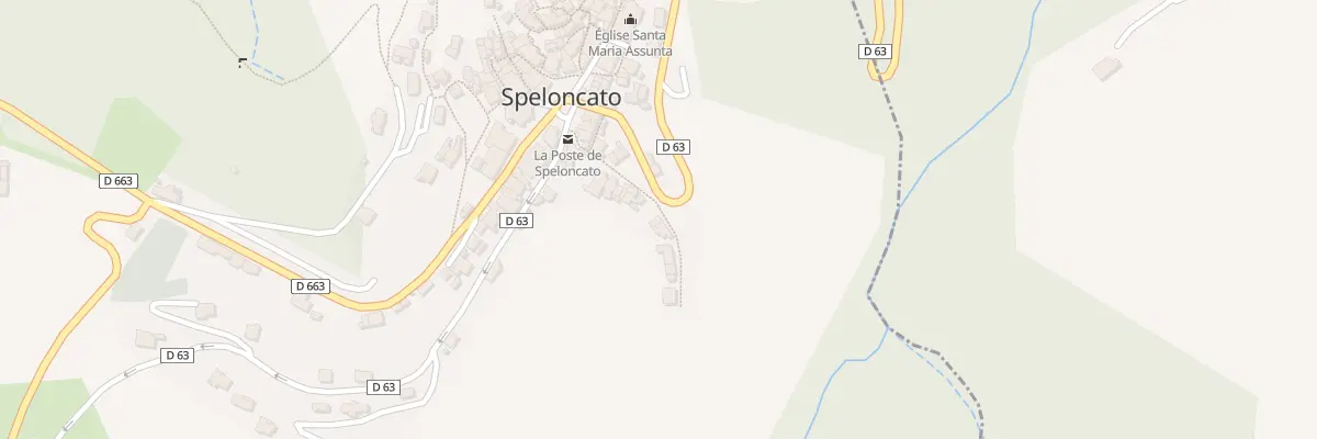 Plan du 13 Che U Pagliaghjolu à Speloncato