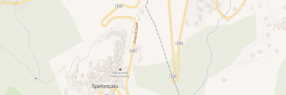 Plan du 23 Rte U Strado Di Lisula à Speloncato
