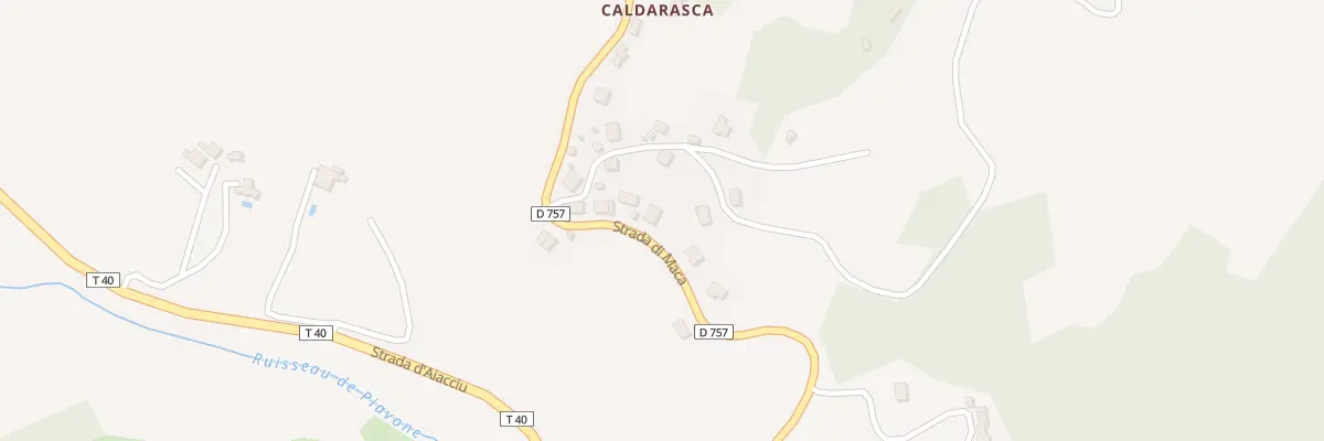 Plan du 5653 Caldarasca à Petreto-Bicchisano
