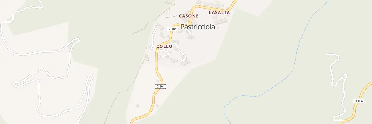 Plan du 5122 Collo à Pastricciola