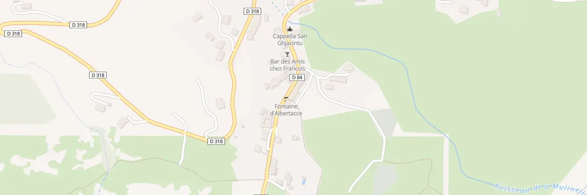 Plan du 5013 Acelle à Albertacce