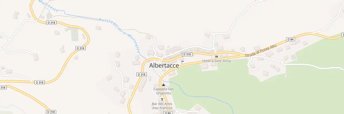 Plan du 5063 Albertacce à Albertacce