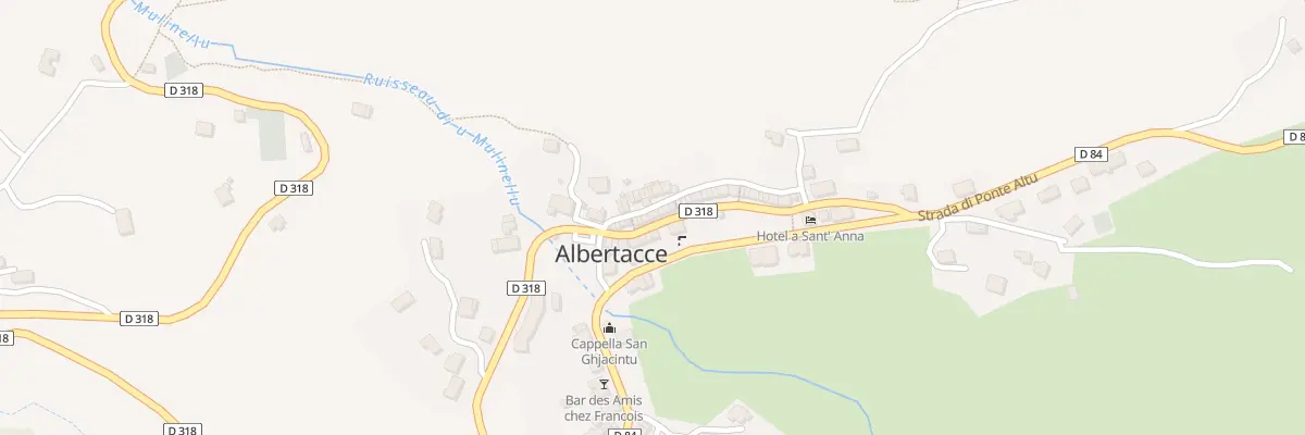 Plan du 5064A Albertacce à Albertacce