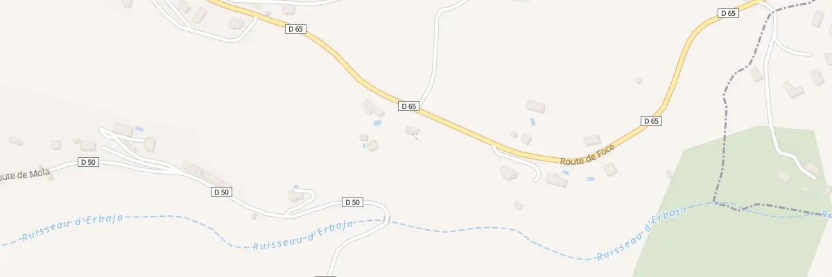 Plan du 5700 Campana à Sartène
