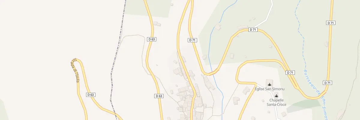 Plan du 5072 Ville à Ville-di-Paraso