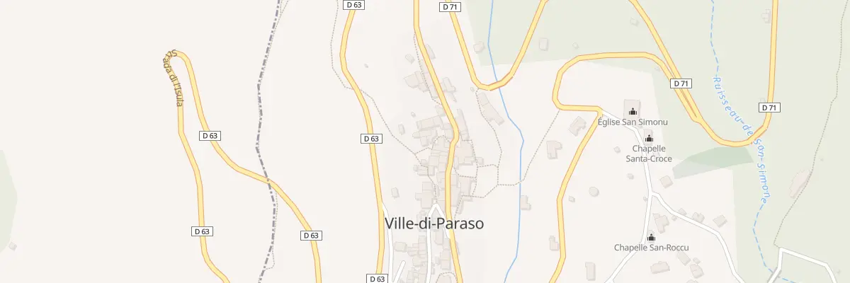 Plan du 5061 Ville à Ville-di-Paraso