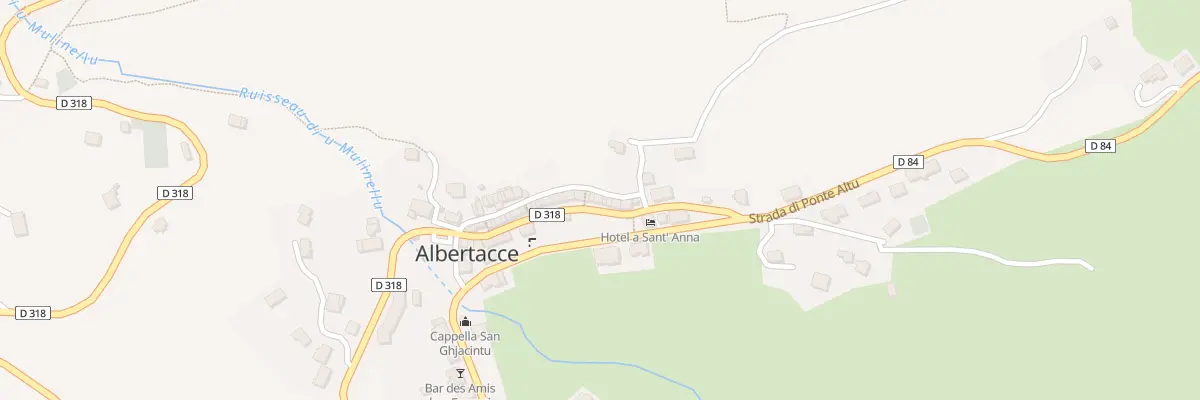Plan du 5036 Albertacce à Albertacce