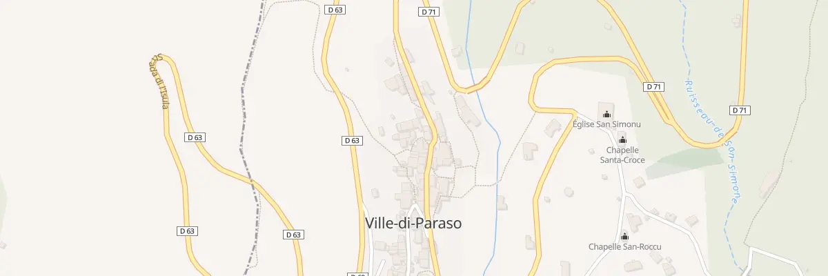 Plan du 5062 Ville à Ville-di-Paraso