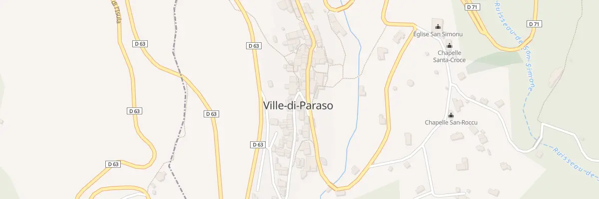 Plan du 5041 Ville à Ville-di-Paraso