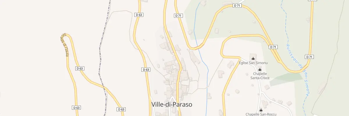 Plan du 5068 Ville à Ville-di-Paraso
