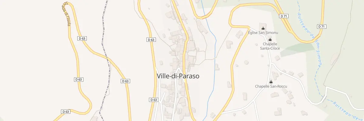 Plan du 5046 Ville à Ville-di-Paraso