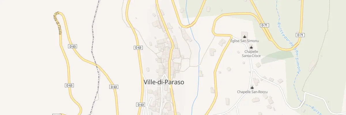 Plan du 5084 Ville à Ville-di-Paraso