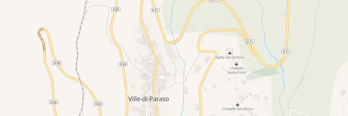 Plan de Borgolaccio à Ville-di-Paraso