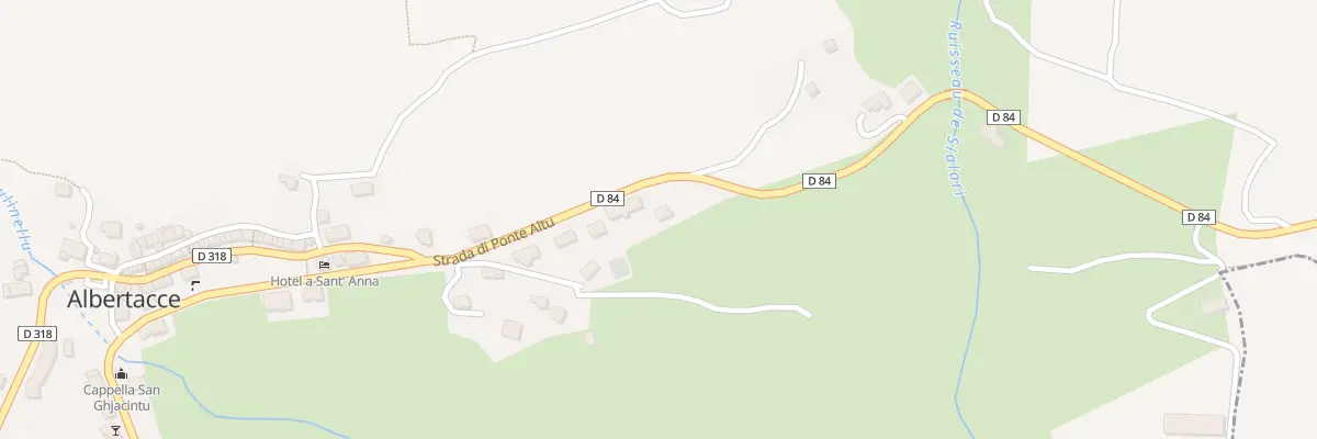 Plan du 5185 San Gavinu à Albertacce
