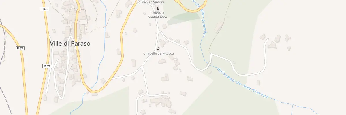 Plan du 5144 Olivacce à Ville-di-Paraso