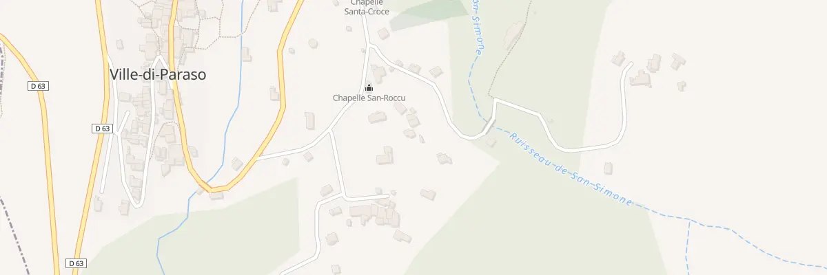 Plan du 5147 Olivacce à Ville-di-Paraso