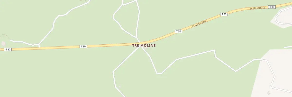 Plan du 5002 Tre Molini à Occhiatana