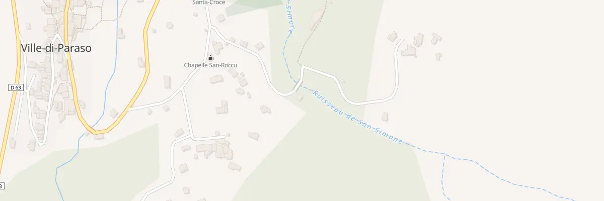 Plan du 141 Pianta à Ville-di-Paraso