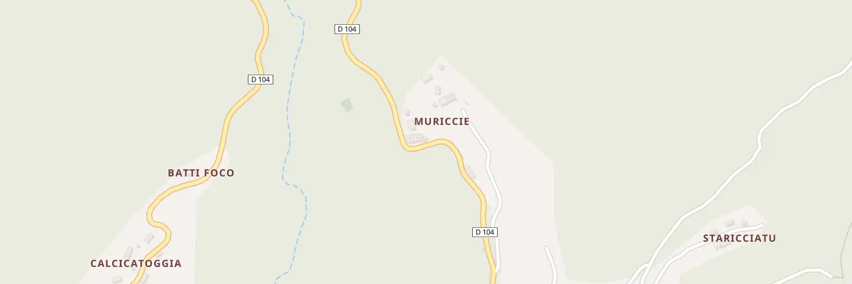 Plan du 5217 Muriccie à Pastricciola