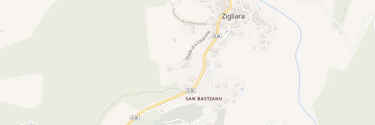 Plan du 5018 Casanova à Zigliara