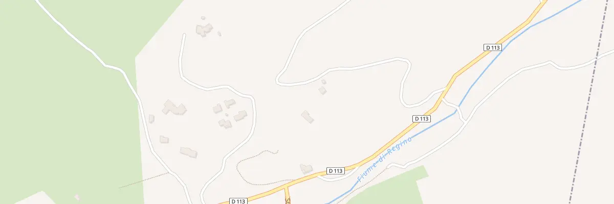 Plan du 605 Tesa à Occhiatana
