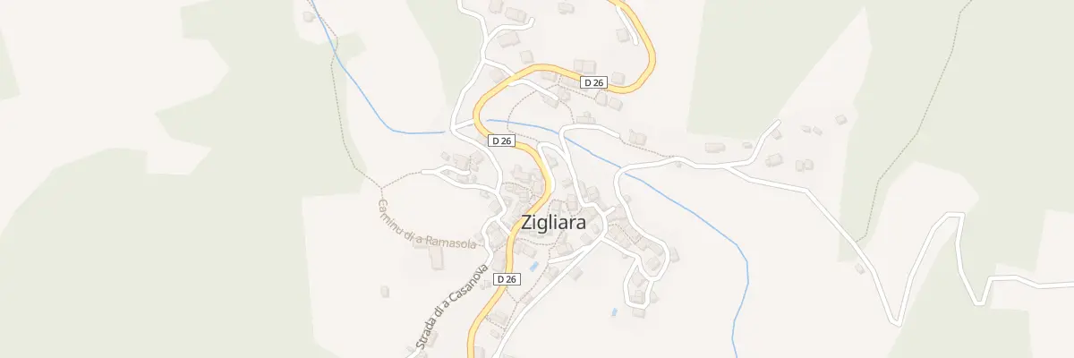 Plan du 5069 Giacometo à Zigliara
