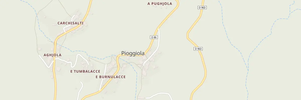 Plan du 5031 Pioggiola à Pioggiola