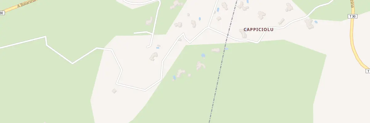 Plan du 8 Qua Paesolu Di I Cappiccioli à Occhiatana