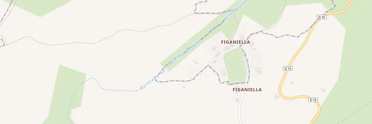 Plan du 5000 Vangone à Santa-Maria-Figaniella