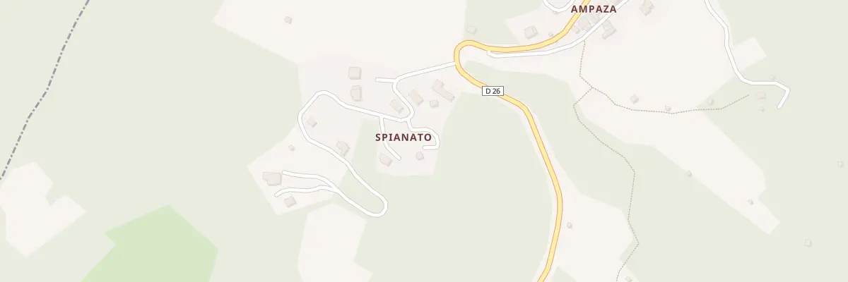 Plan du 5112 Spianato à Azilone-Ampaza