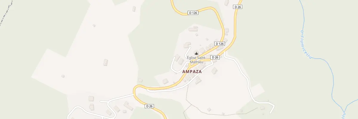 Plan de Chioso du Forno à Azilone-Ampaza