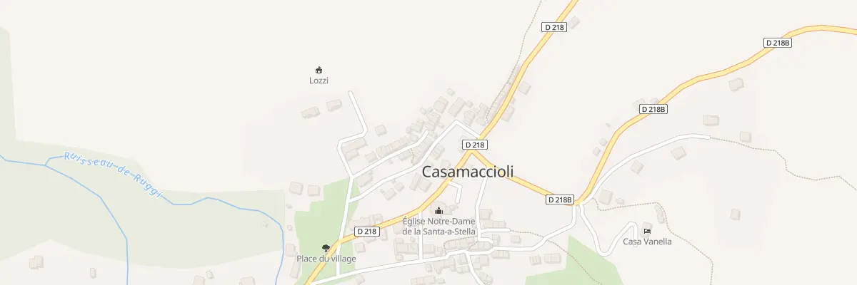 Plan du 5107 Lapitrelle à Casamaccioli