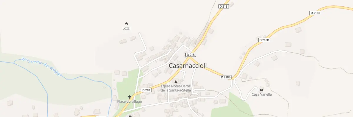 Plan du 5105 Lapitrelle à Casamaccioli