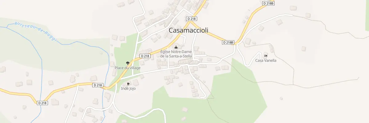Plan du 5039 Alate à Casamaccioli