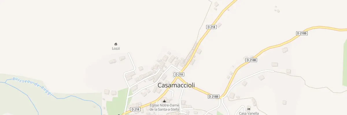 Plan du 5068 Casamaccioli à Casamaccioli