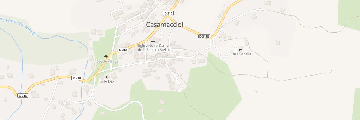 Plan du 5019 Alate à Casamaccioli