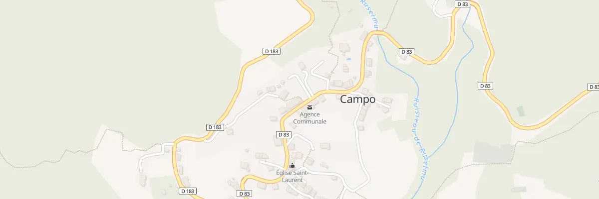 Plan du 5012 Piana à Campo