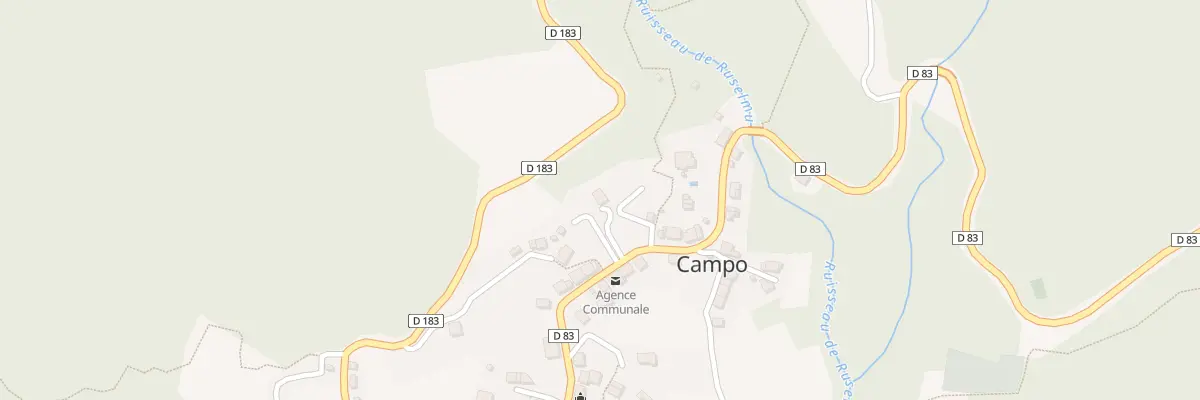 Plan du 5009 Piana à Campo